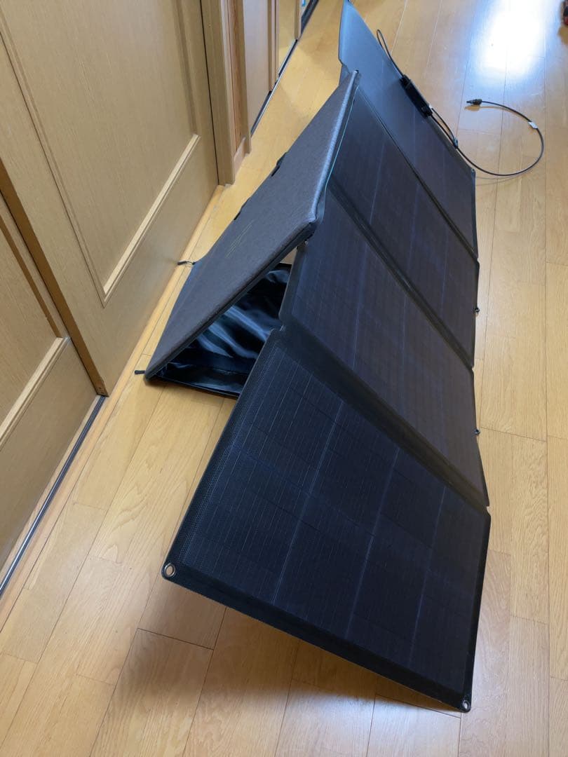 ECOFLOWポータブル160wソーラーパネル& XT60iソーラー充電ケーブル