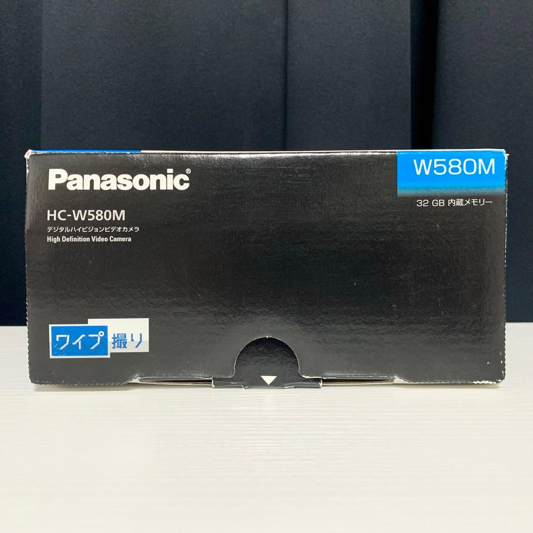 デジタルハイビジョンビデオカメラ ピンク Panasonic HC-W580M