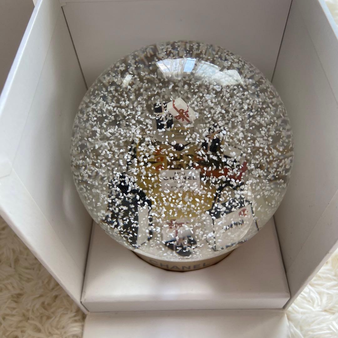 【極美品】CHANEL 2021 N°5 100周年 ショッパー スノードーム