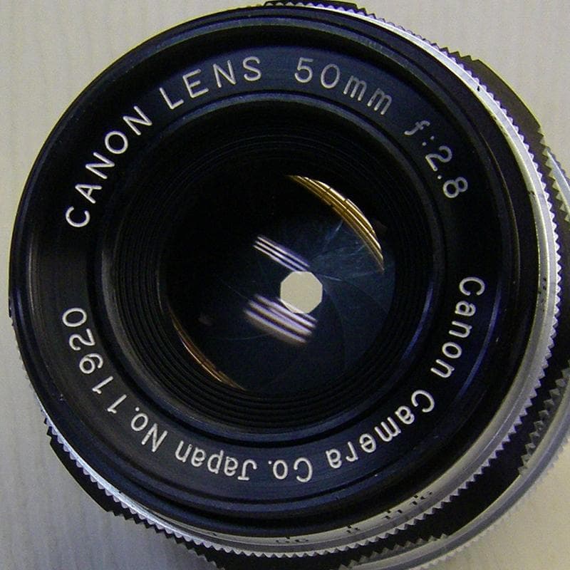 ライカＬマウント◎Ｃａｎｏｎ ５０／２．８