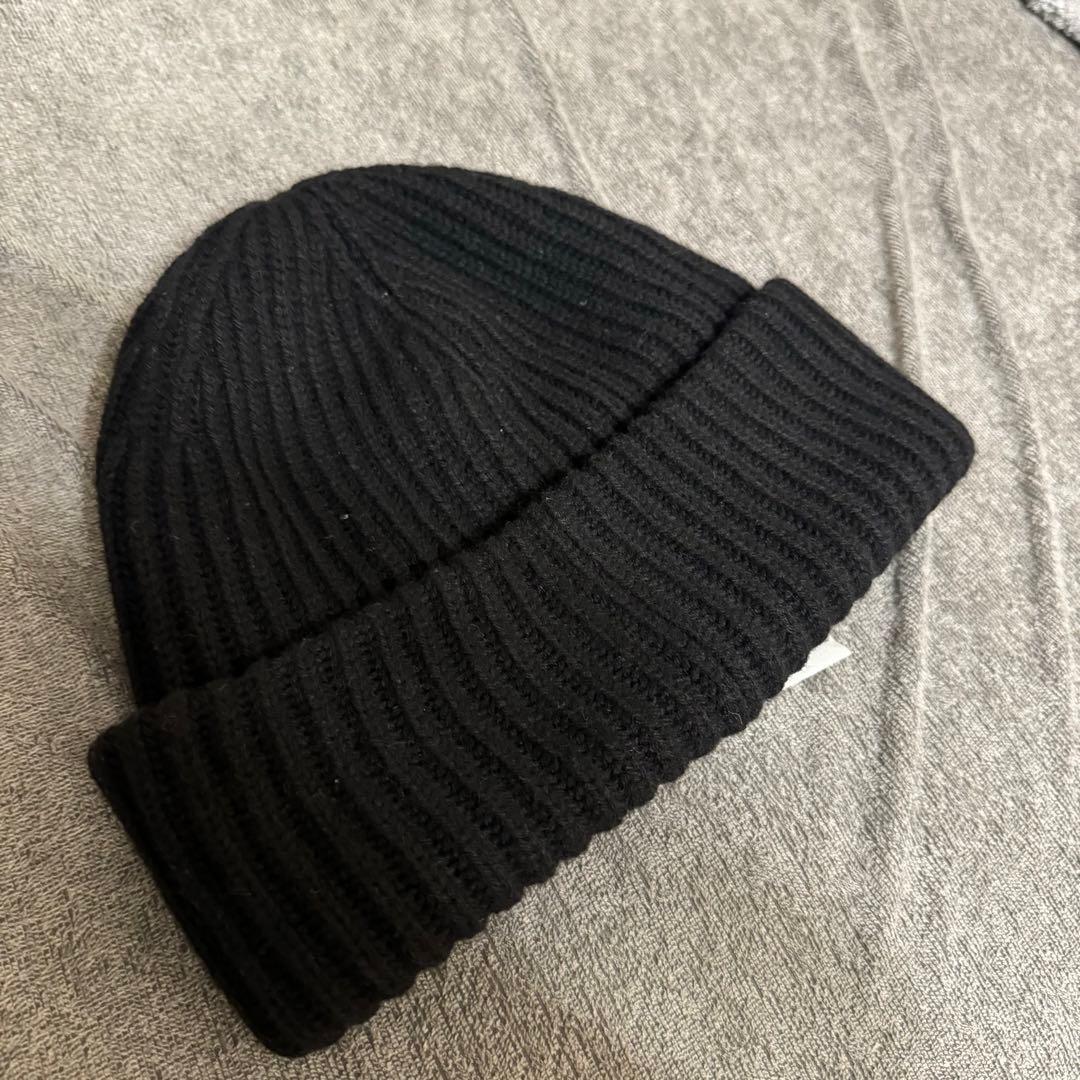 【新品未使用】GANNI ビーニー 黒