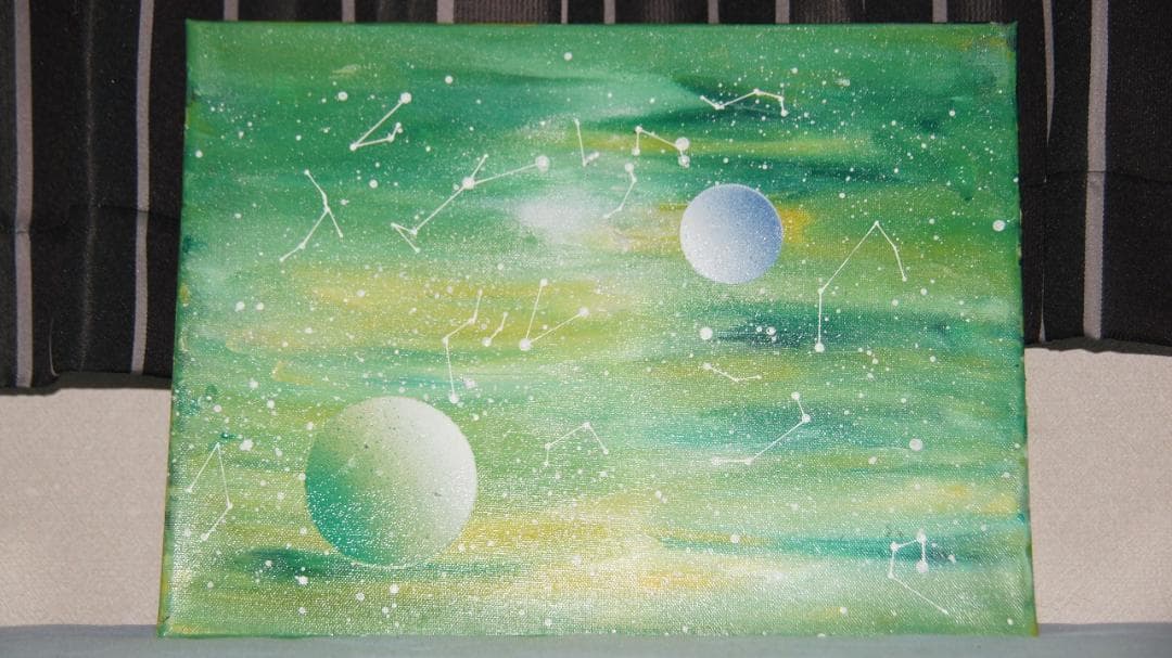 スプレーアート　C