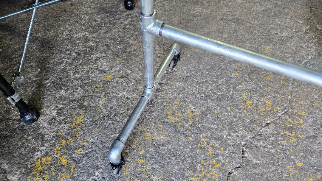 金属製ハンガーラック キャスター付き