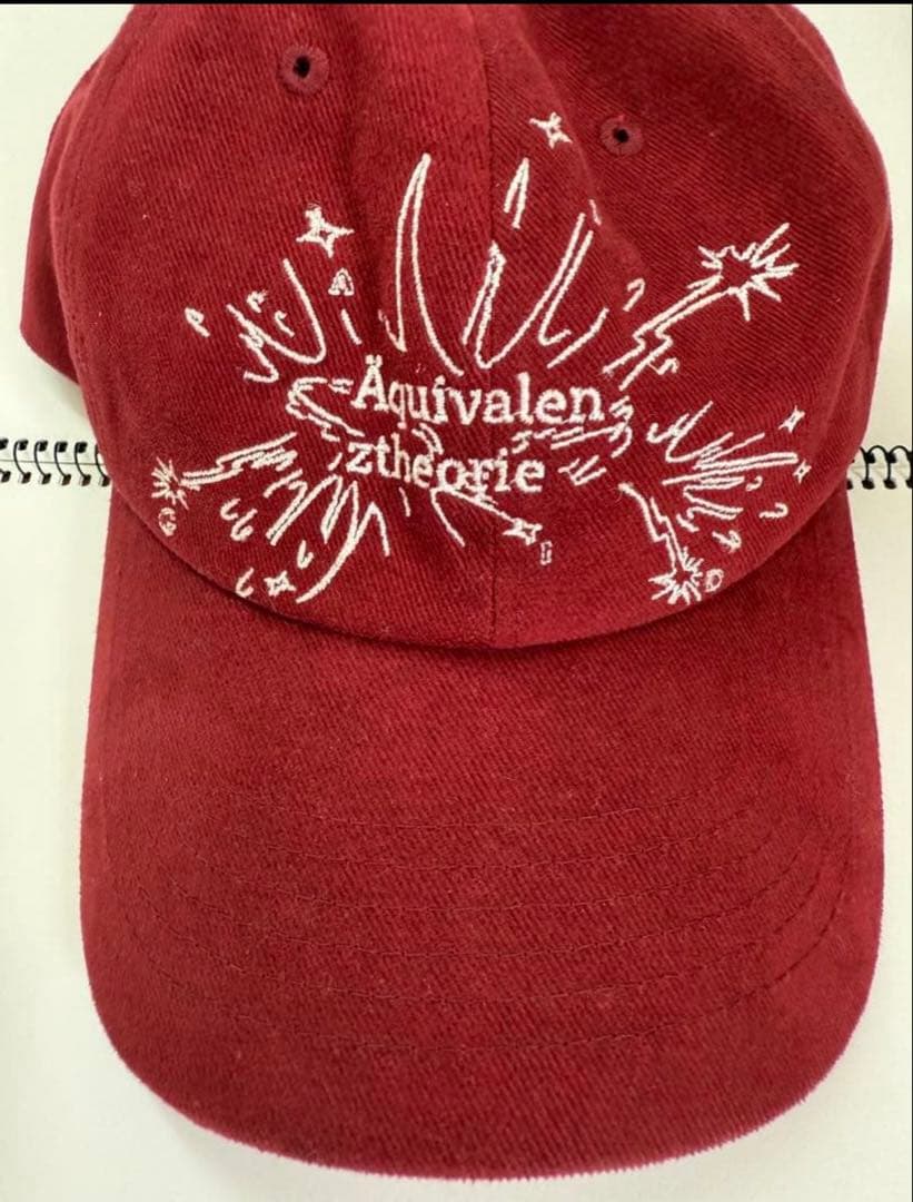 GADID ANONIEM キャップ　ZHOK BURGUNDY
