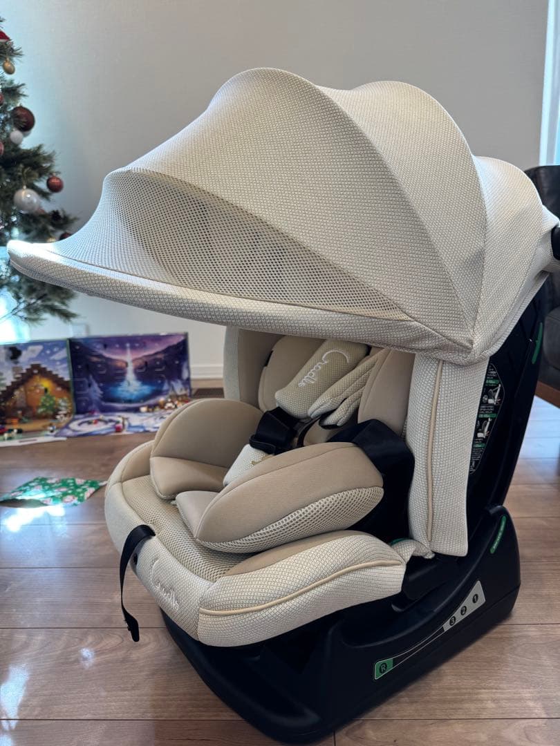 チャイルドシート クレイドル カルートロング 美品 保証書付き