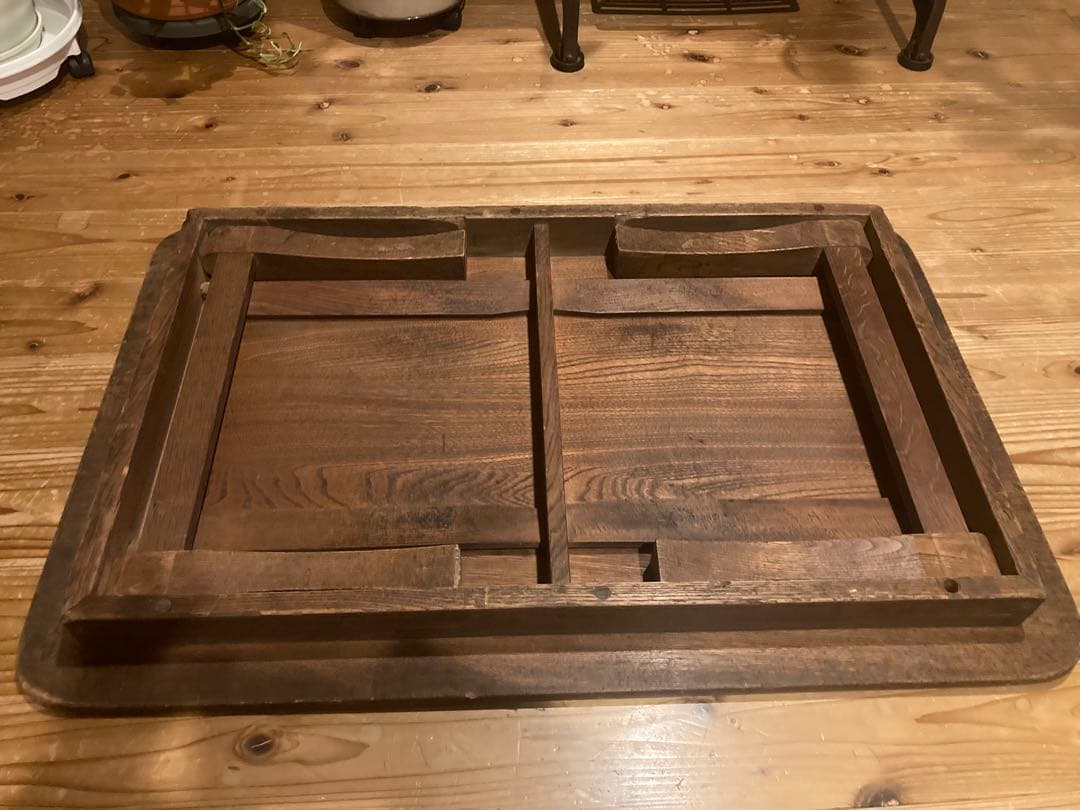 昭和レトロ　折畳ちゃぶ台　大型　座卓　11