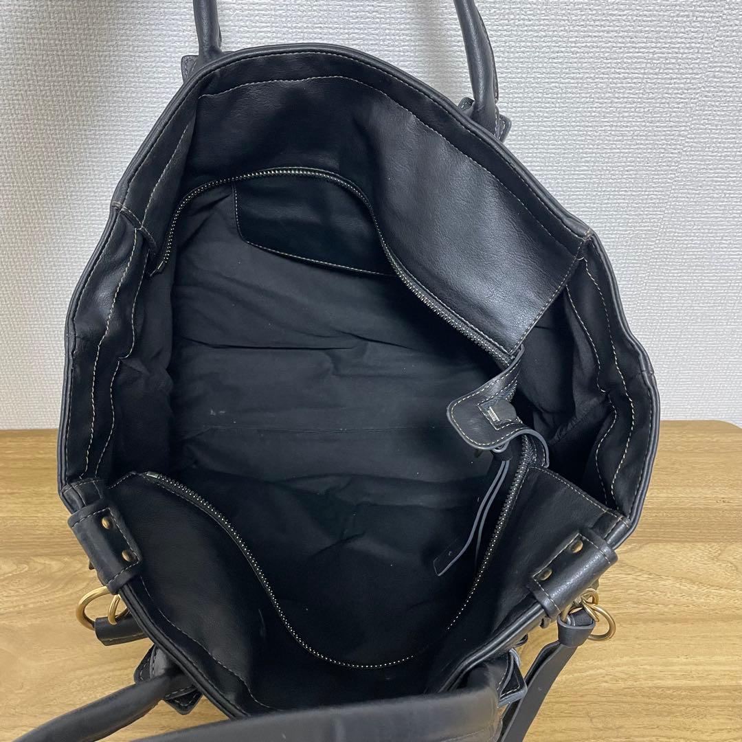 《美品》Chloe（クロエ） レザー ハンドバッグ ブラック 黒