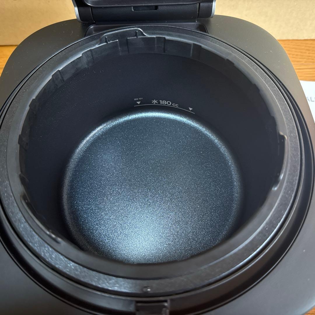 BALMUDA The Gohan 炊飯器　K08A しゃもじ付