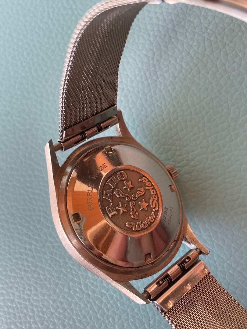 RADO Purple Horse 11794 1970年代 極美品 自動巻時計