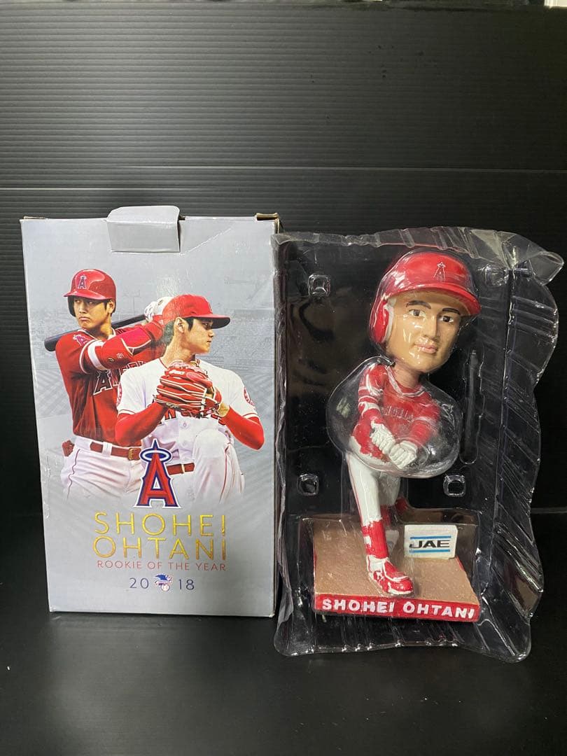 【最安値】大谷翔平 ボブルヘッド 2018年ルーキー・オブ・ザ・イヤー