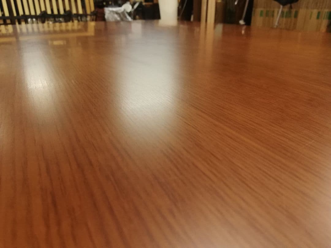 IDC大塚 飛騨産業 キツツキマーク HIDA クレセント ダイニングテーブル