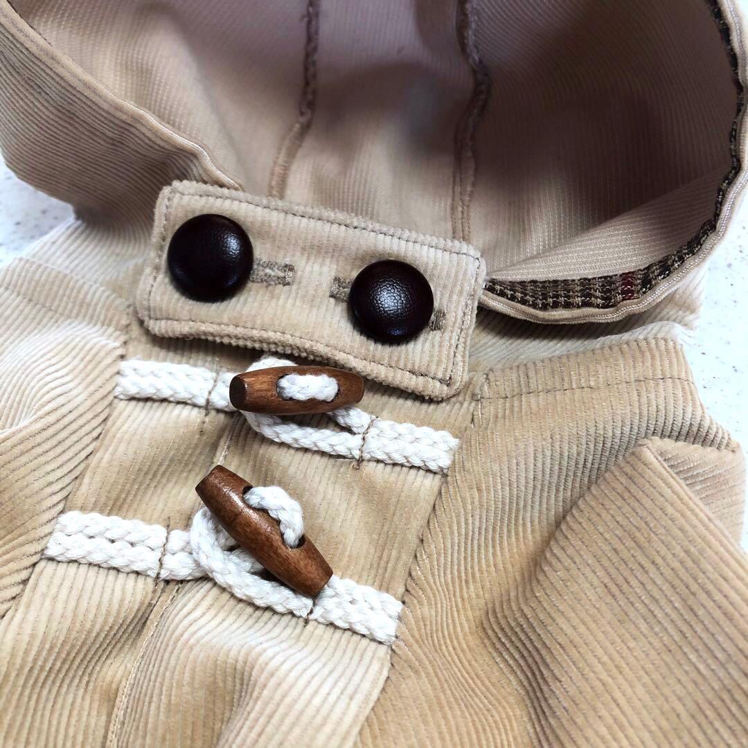 ハンドメイド　ダッフルコート　オーダー小型犬