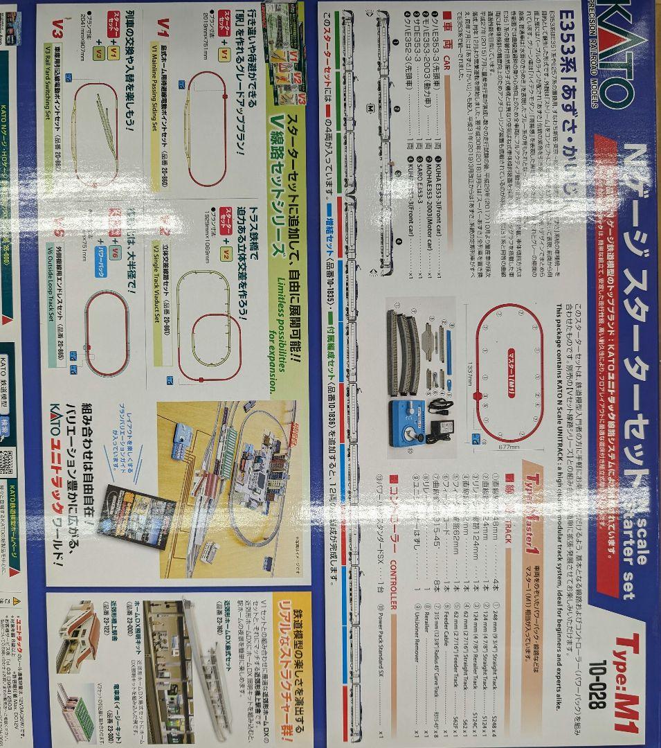 1/150Nゲージスターターセット。Ｅ353.あずさ.　かいじ。