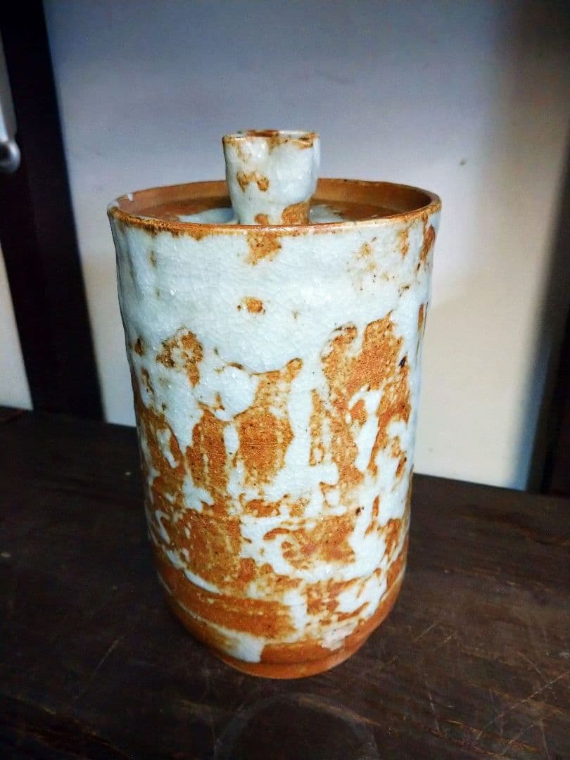 益子焼 水指 茶道.