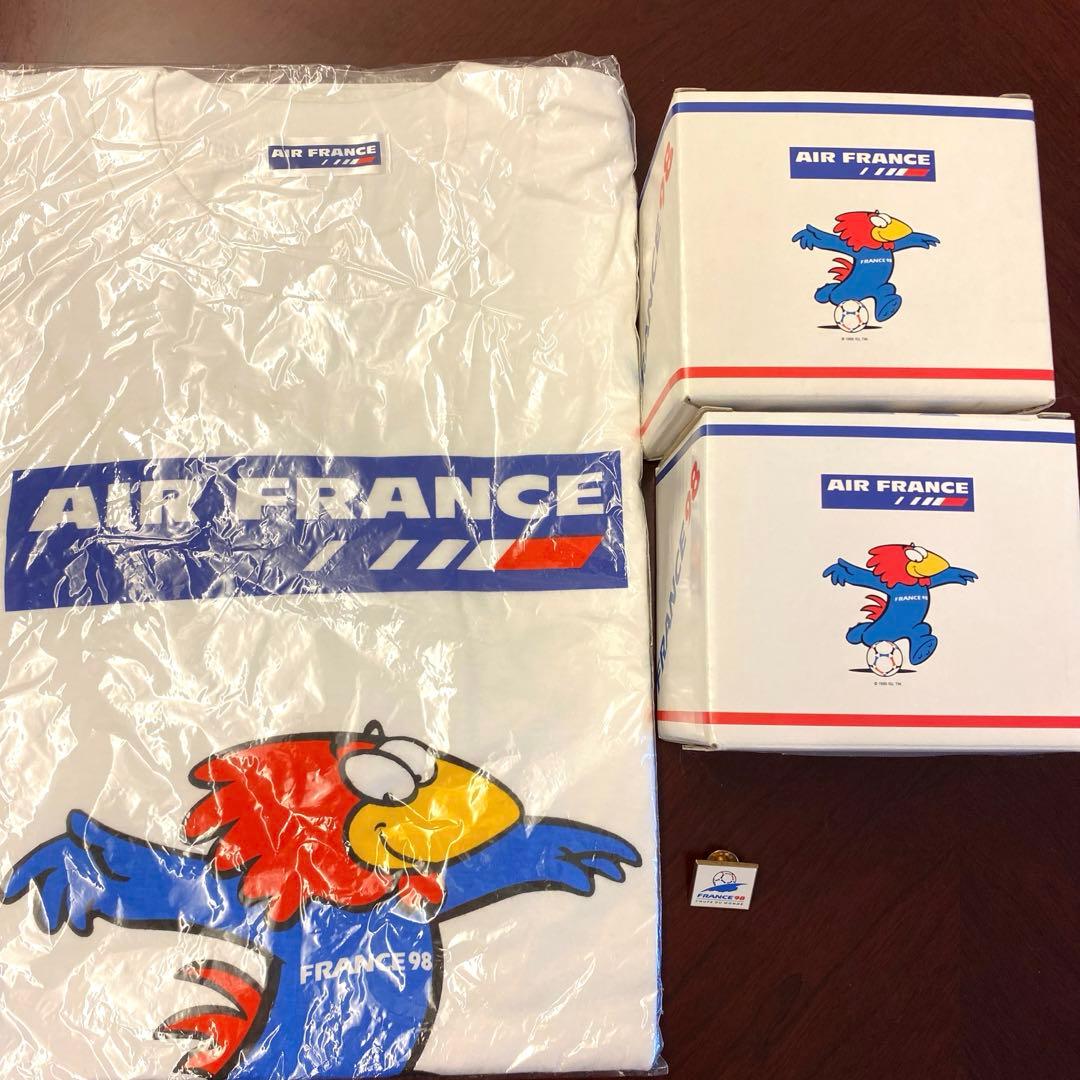 ⭐︎新品⭐︎エールフランス航空 ワールドカップスポーツバッグ・Tシャツ・マグカップ
