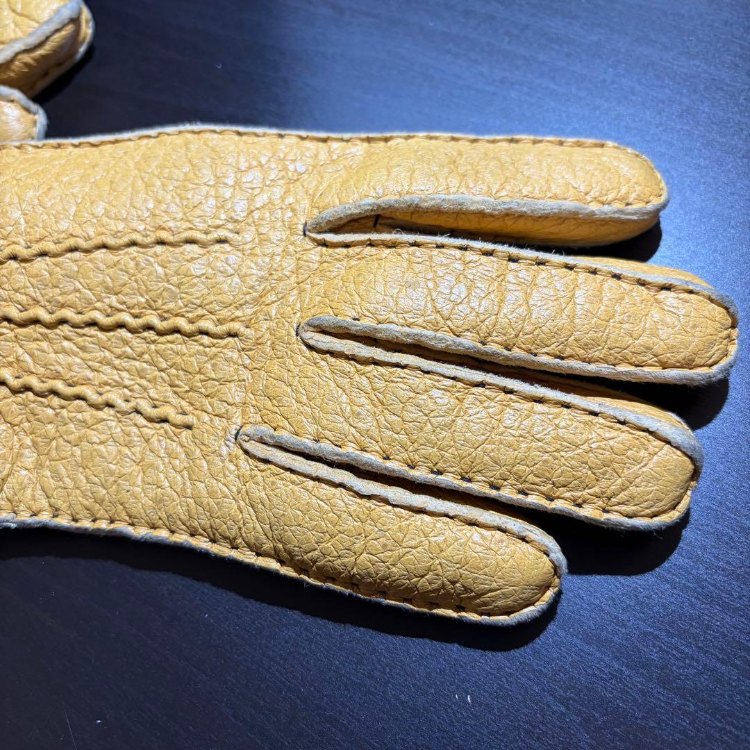 DENTS デンツ ペッカリーレザー カシミアライナー ヘリテージコレクション7