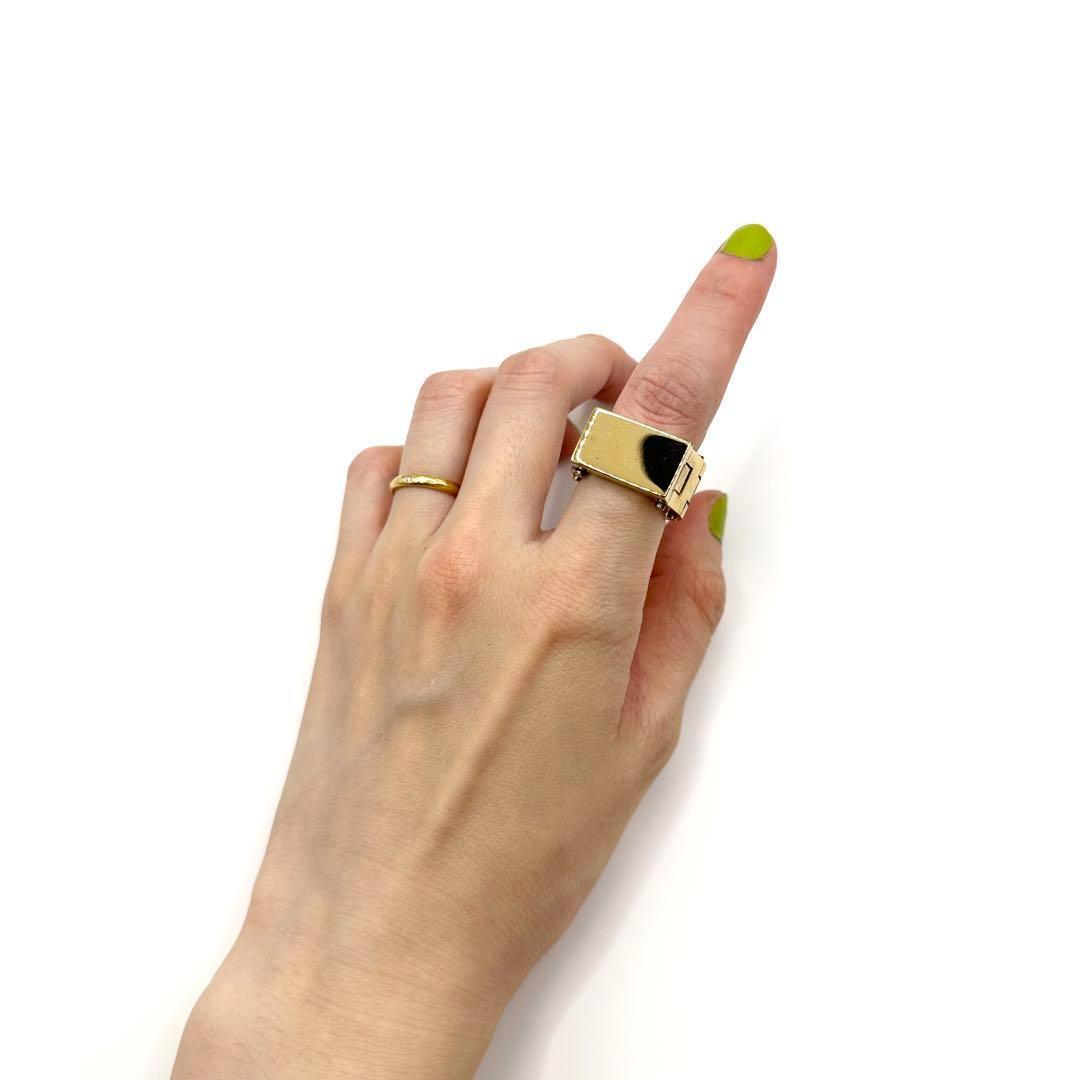 【新品未使用】BOTTEGA VENETA リング　指輪　ゴールド