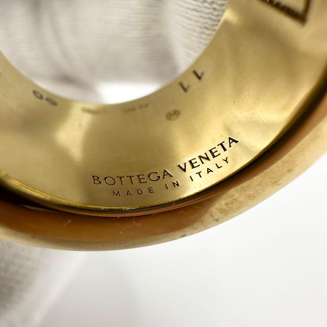 【新品未使用】BOTTEGA VENETA リング　指輪　ゴールド
