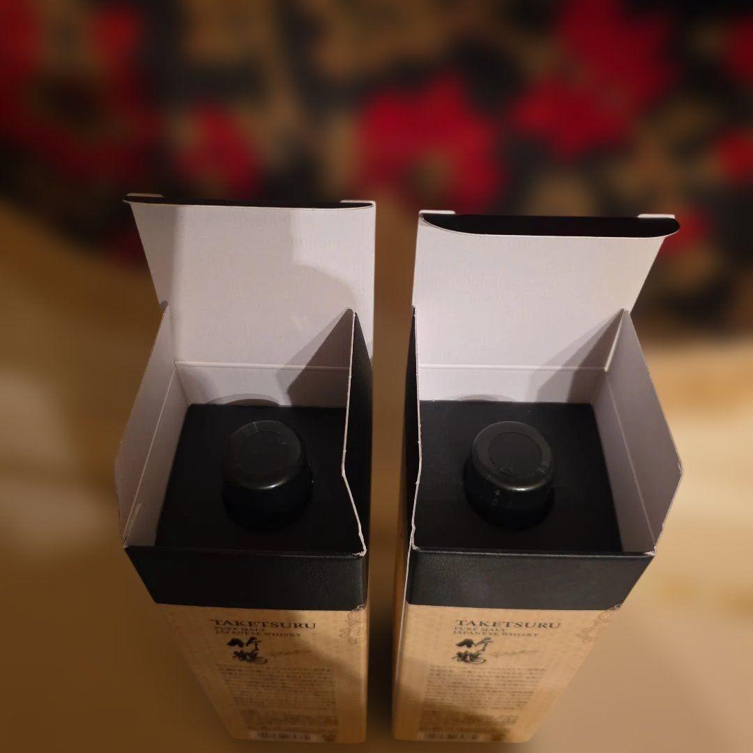 (入手困難) [ NIKKA ] 竹鶴 ピュアモルトウイスキー(新品) ２本 !