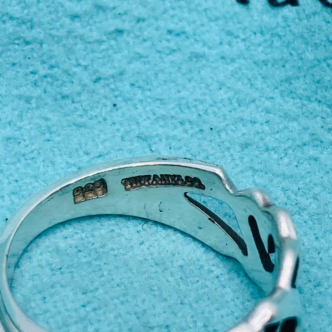 極美品✨ ティファニー リング パロマピカソ ラビングハート AG925 #12