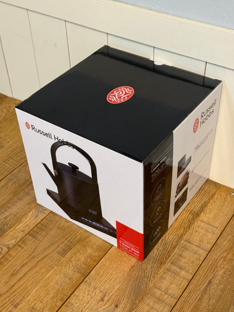 新品 ラッセルホブス Tケトル ブラック 7106JP-BK