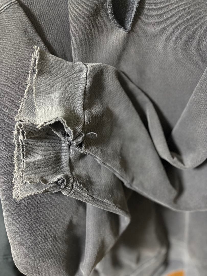 80's CARHARTT パーカー 旧タグ USA製 ブラック L相当