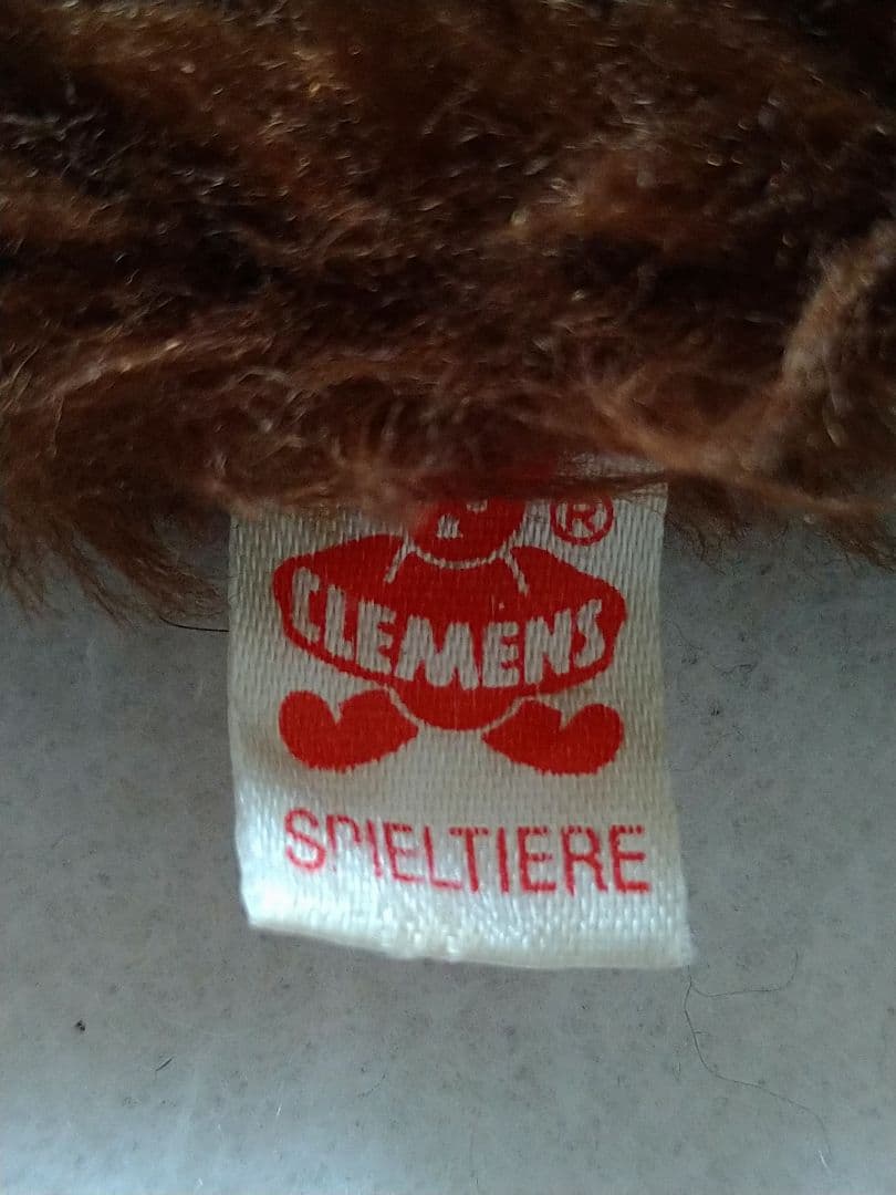 クレメンス社 西ドイツ製 テディベア ポケット付き ヴィンテージ