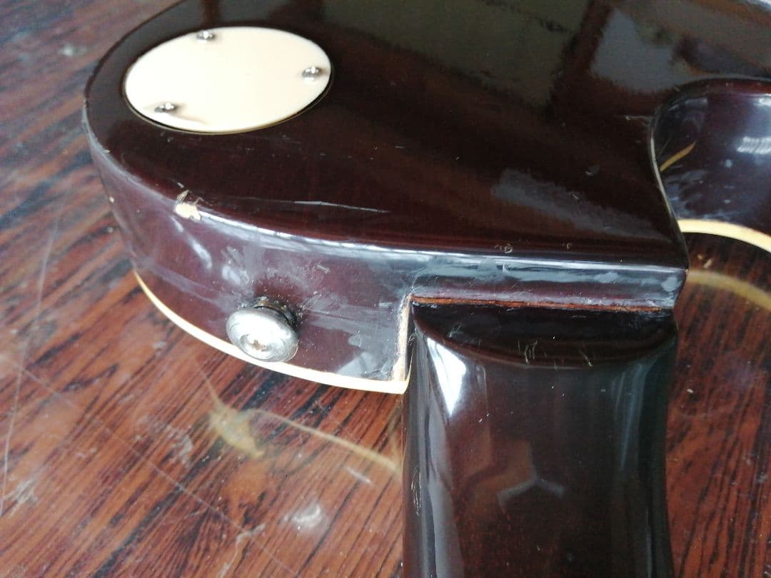 GrecoSuperRealグレコスーパーリアルレスポールブラウンサンバースト訳