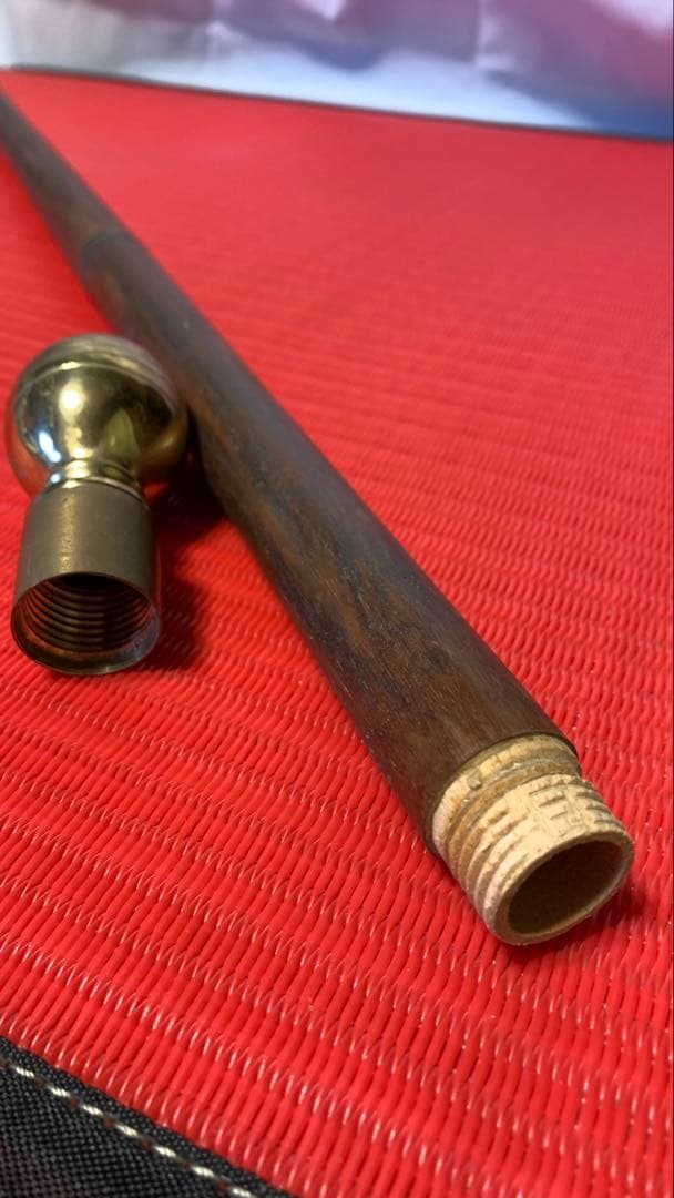 【即購入不可❌】アンティーク杖　約86.5cm ハンドル開きます。仕込み杖