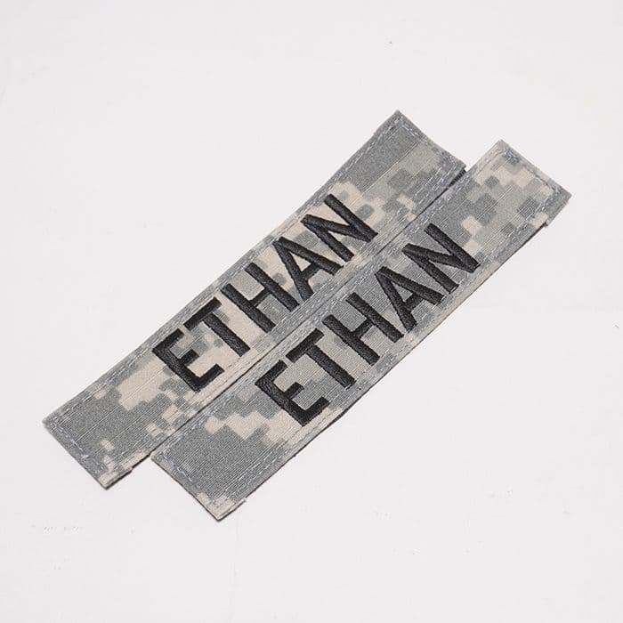 リック様用 オーダー実物ACU ネームワッペンセット