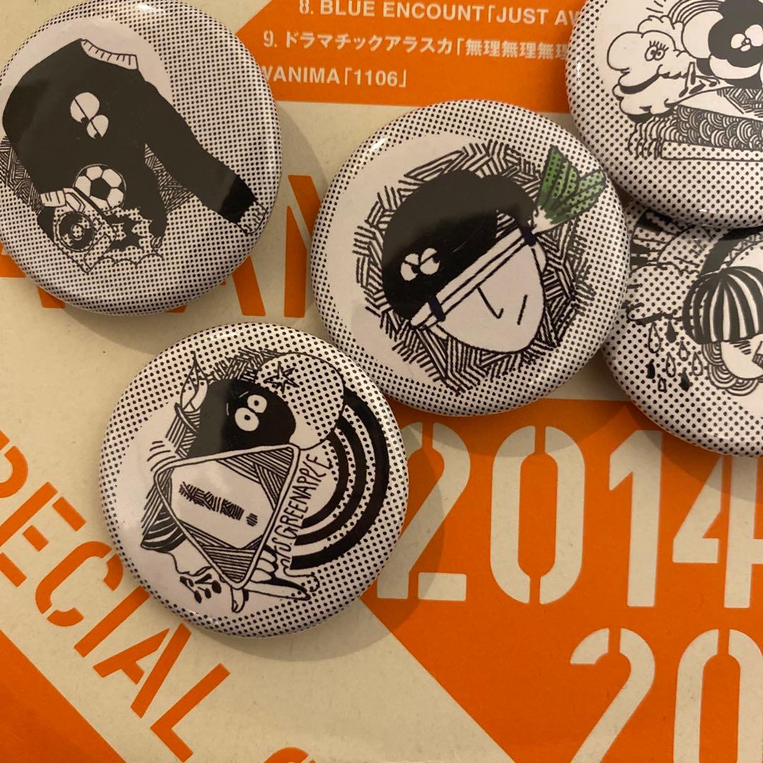 Mrs. GREEN APPLE ミセス 最初期 缶バッジ おまけ付き