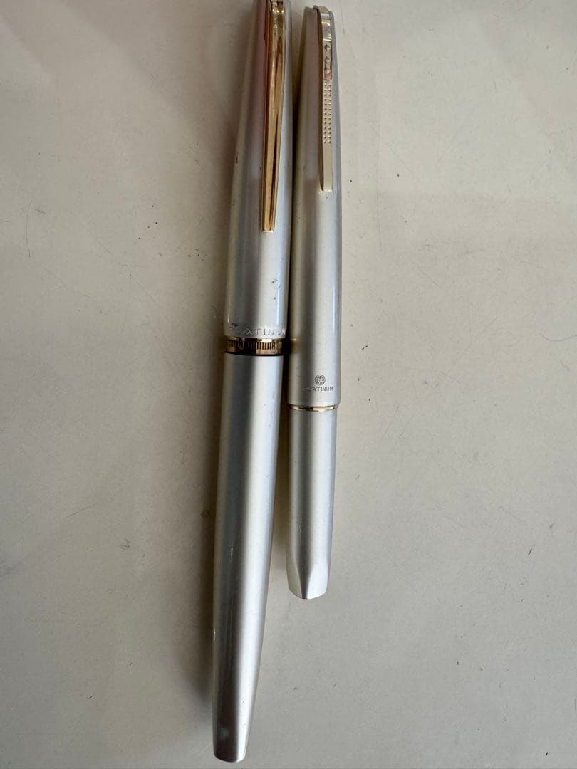 プラチナ PLATINUM 万年筆 18K 2本
