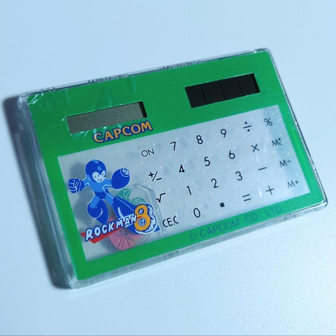 ロックマン8ボスキャラ募集キャンペーン　カプコン賞　電卓