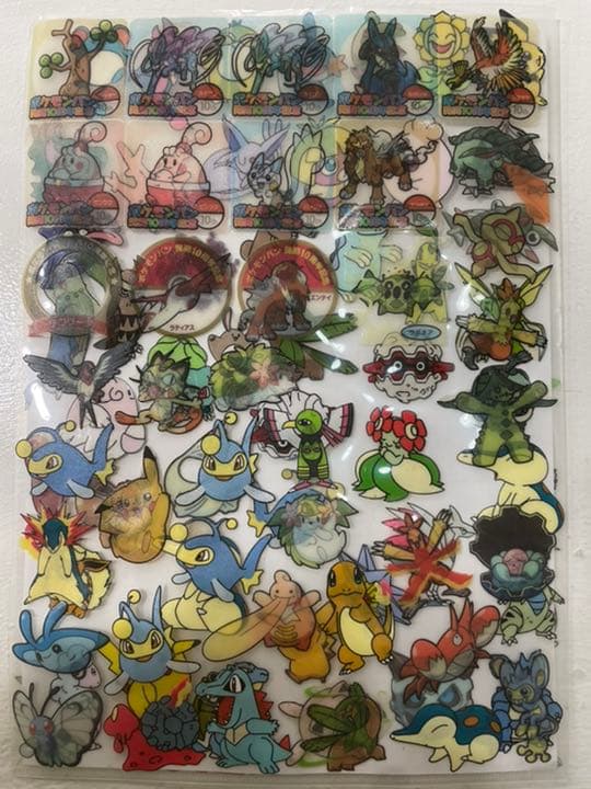ポケットモンスター歴代デコキャラシール　限定品多数