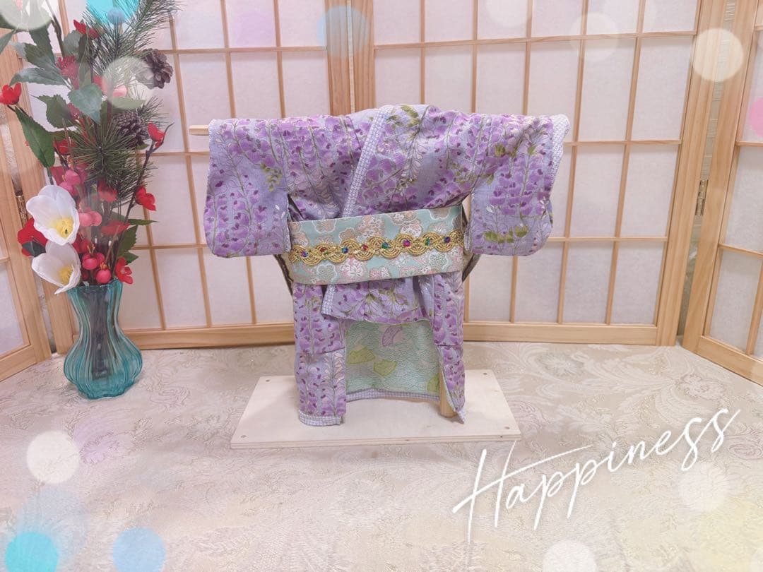 B459.pon2pan2☆犬お着物☆犬オーダーお着物☆2ウェイお着物