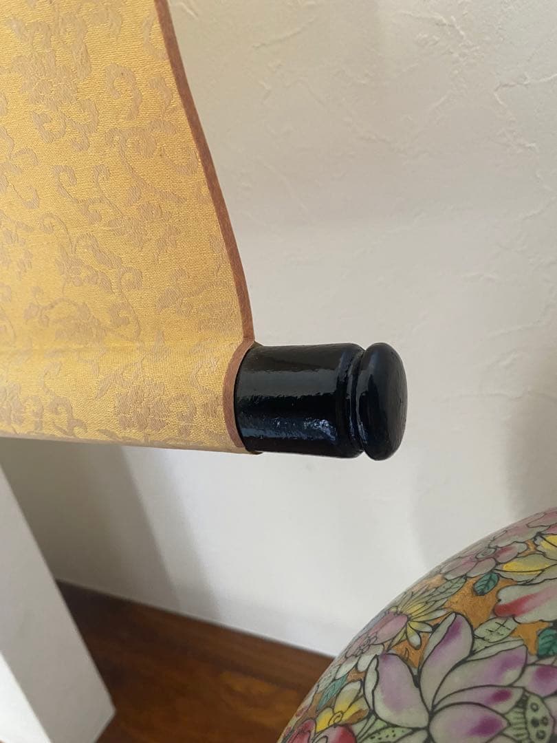 中国絵画　竹と小鳥の水墨画　掛軸　中国掛軸