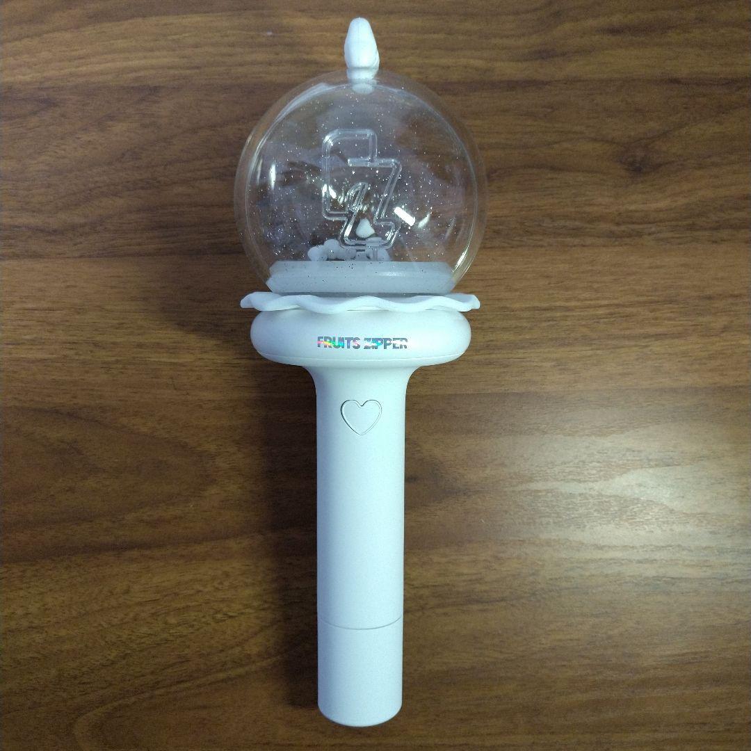 【未使用】FRUITS ZIPPERペンライトホワイト(オリジナルショッパー付)