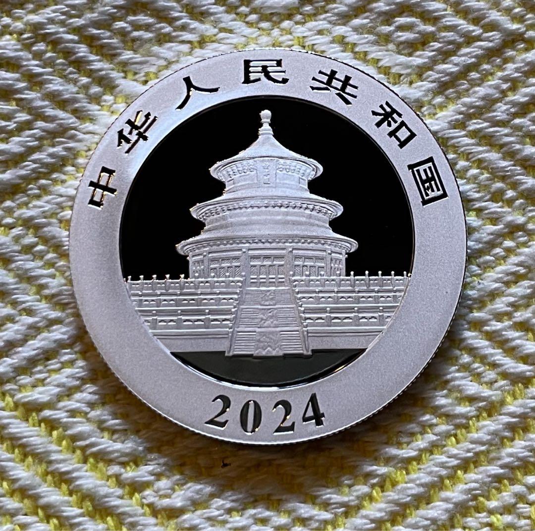 2024年 純銀 パンダ銀貨 30g 中国 10元 シルバー