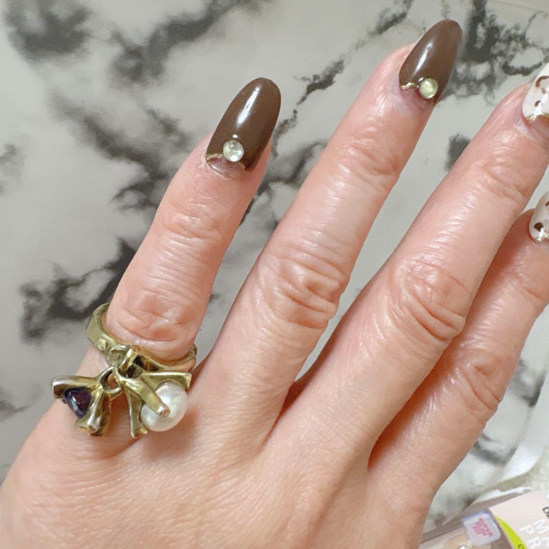 ミーです★e.m. ★ ピンキーリング