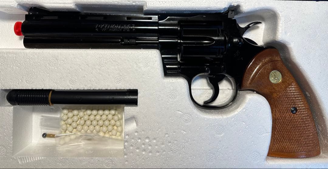 タナカ コルトパイソン Rモデル ガスリボルバー
