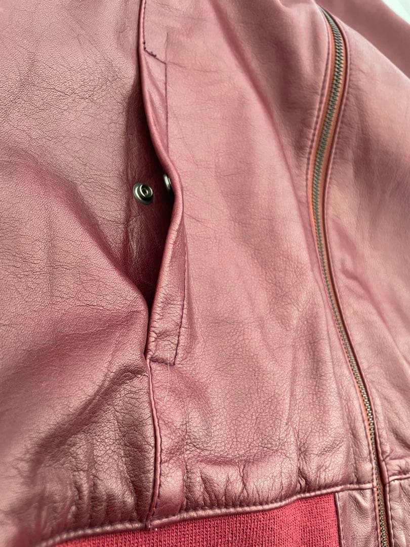 メンズ レザージャケット 牛革　サイズ40