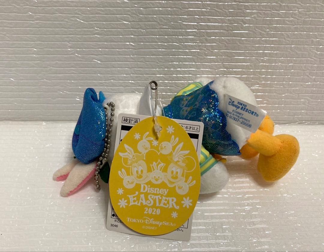 東京ディズニーリゾート　ドナルドダック　デイジーダック　ぬいぐるみバッジ　セット