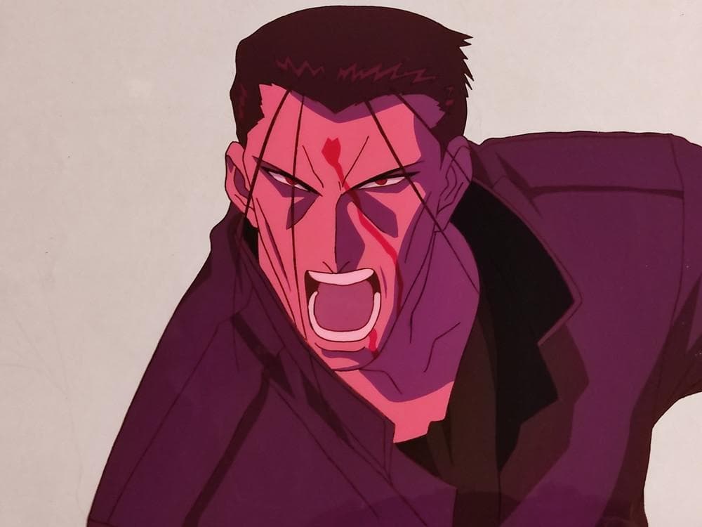 るろうに剣心　齋藤一のセル画