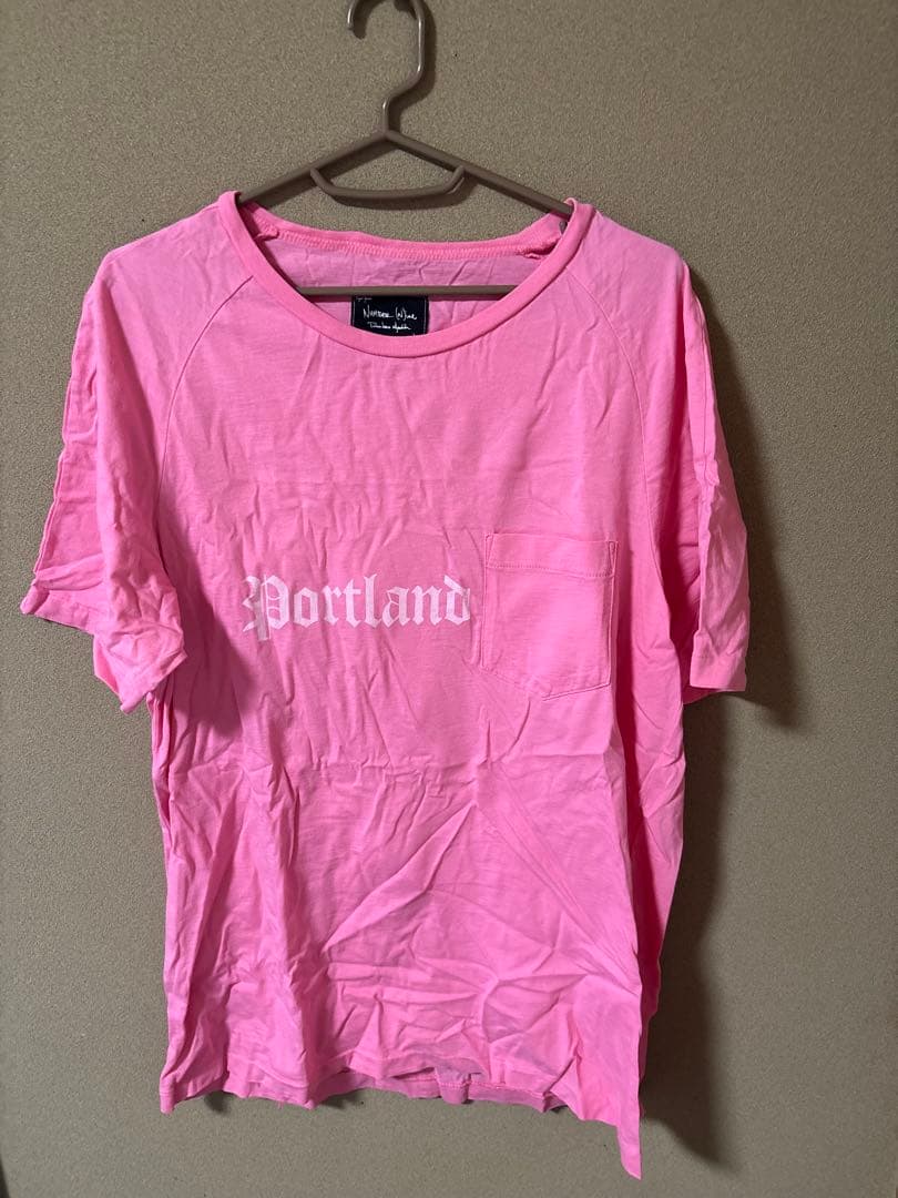 ナンバーナイン　Tシャツ　ピンク