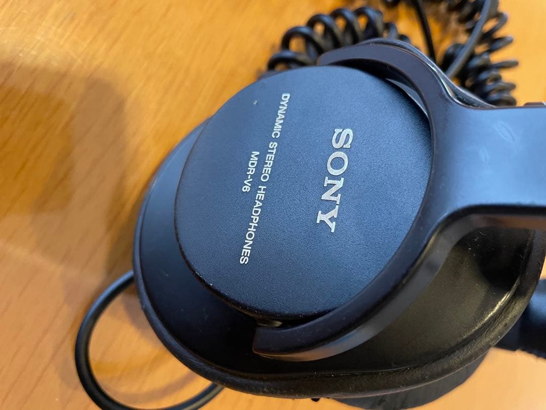 SONY MDR-V6 スタジオモニターヘッドフォン