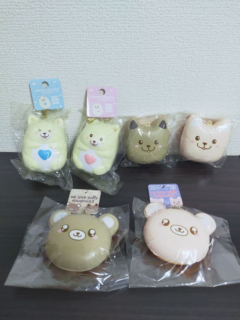 ペッパーチャチャ バニーズカフェ スクイーズ セット