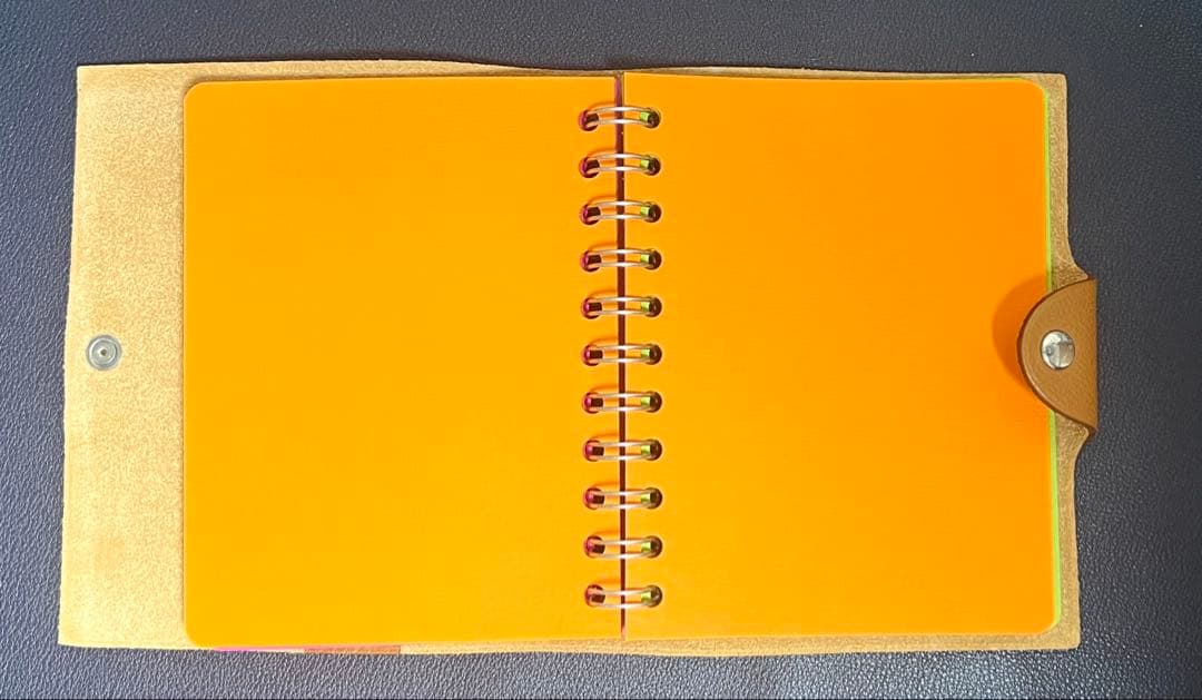 HERMES エルメス ユリス PM 2種 レフィル付 手帳カバー フランス製