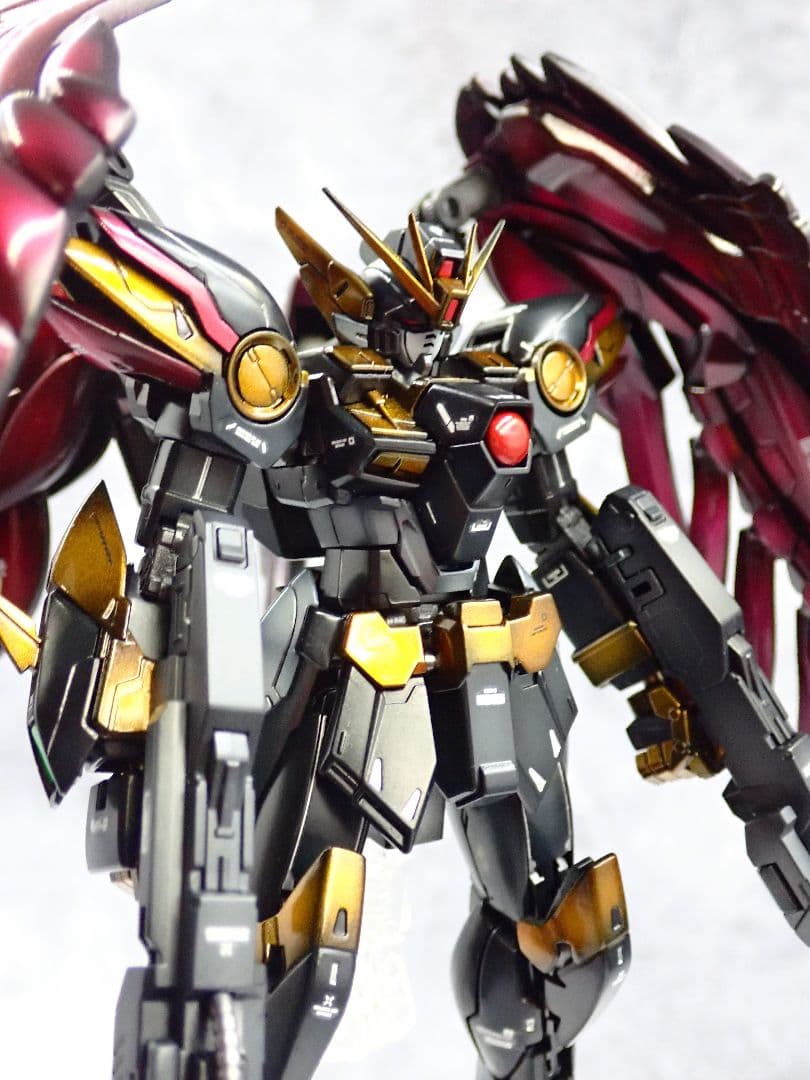 RG ウイングガンダムゼロリベリオン 全塗装 ガンプラ 塗装済み 完成品