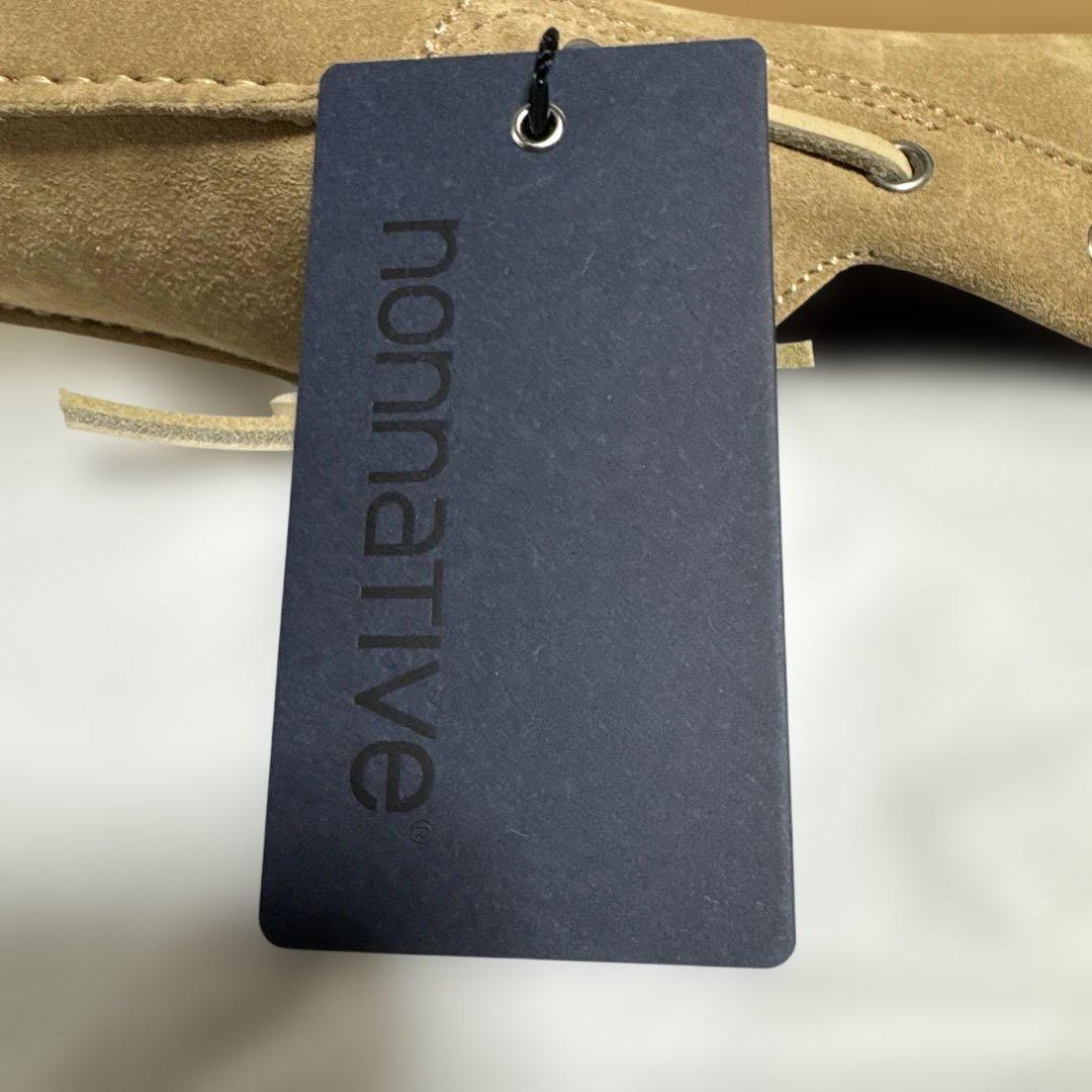 靴 nonnative OFFCER DECK SHOES COW LEATHER