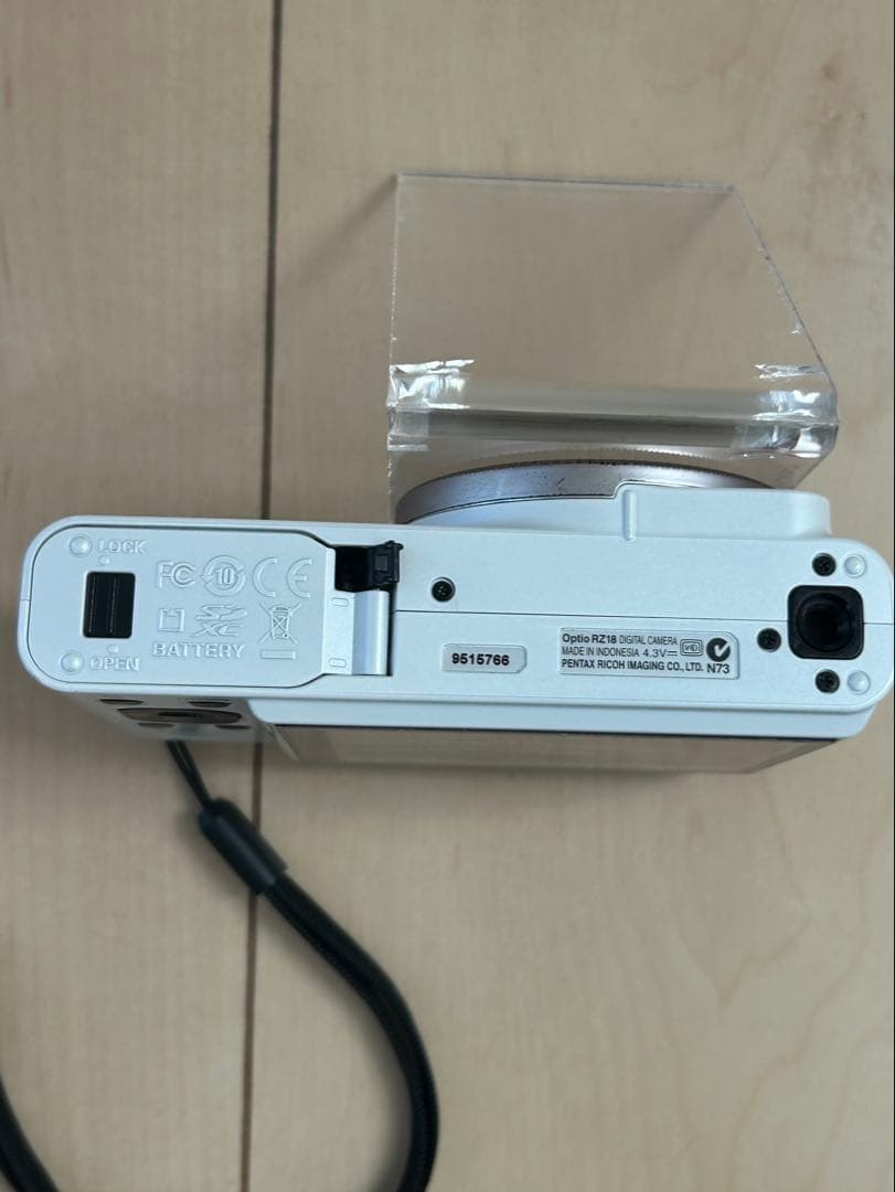PENTAX デジタルカメラ Optio RZ18(パールホワイト)